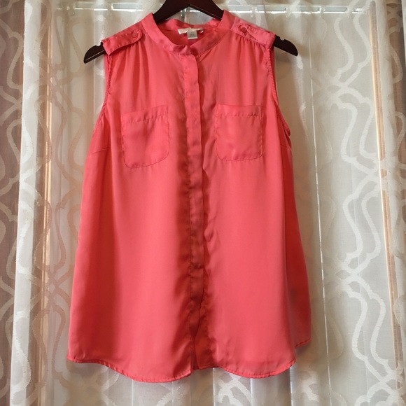 Kenar Tops - Kenar Button Front Utility Shirt